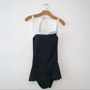 One Piece halter top swimsuit